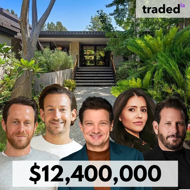 Jeremy Renner Sells Los Angeles Single Family Home For $12.4M With Branden Williams & Rayni Williams As Seller's Reps