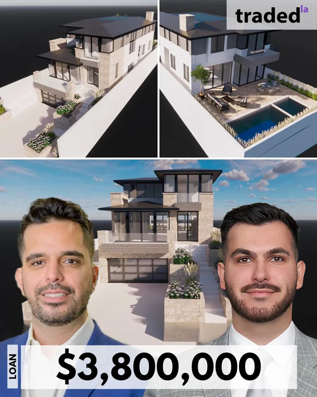 Sash Sepehran & Daniel Zand Provide $3.8 Million Construction Loan For Manhattan Beach Home