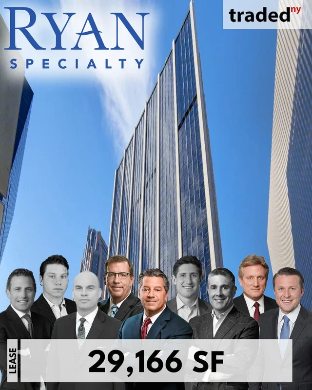 SL Green Secures 10-Year Renewal And Expansion Lease For Ryan Specialty Group In Midtown Manhattan