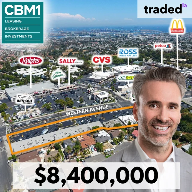 Kyle Gorman & Brandon Lehman Acquire Retail Property In Rancho Palos Verdes For $8,400,000