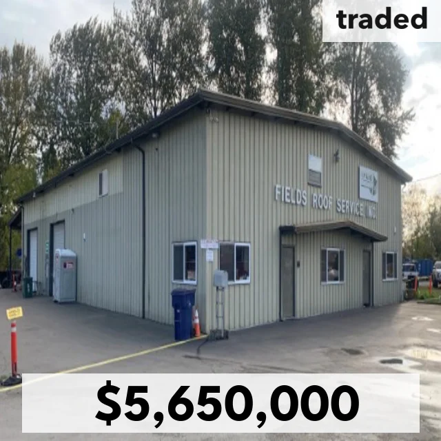 Steel Peak Acquires Mixed-Use Property In Kent WA For $5.65 Million From Fields Roof Service