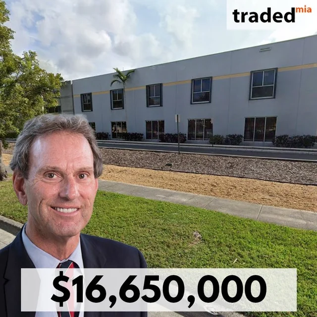 CenterPoint Properties Acquires Industrial Property In Doral For $16.65M