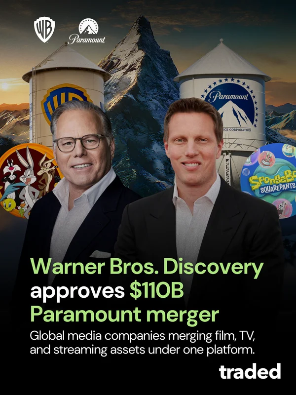Paramount Acquires Warner Bros. Discovery For $111 Billion With Support From Major Investors