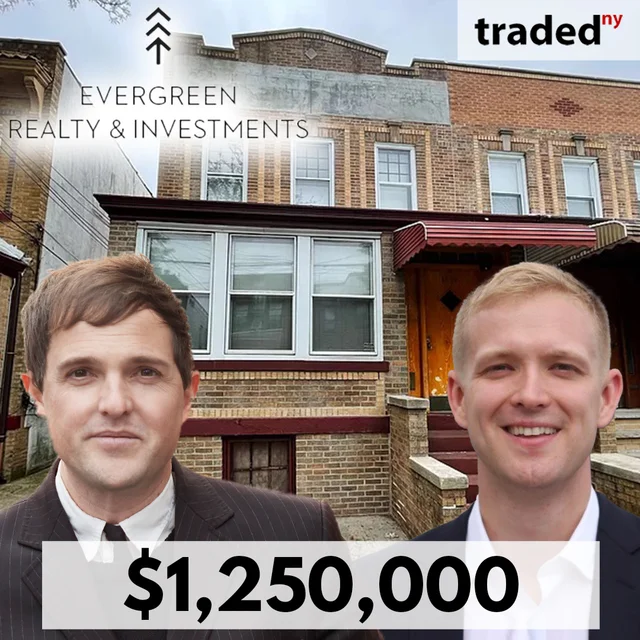 Chen Rong Qing Acquires Ridgewood Multifamily For $1.25M With Buyer's Rep Andrew Vidokle - Compass