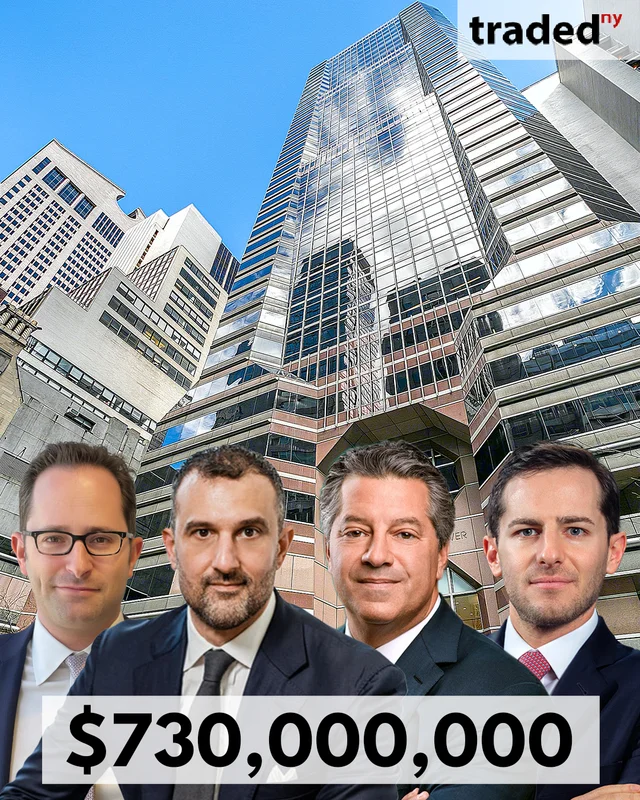 Marc Holliday & Harrison Sitomer Of SL Green Acquire Manhattan Office From Blackstone For $730M