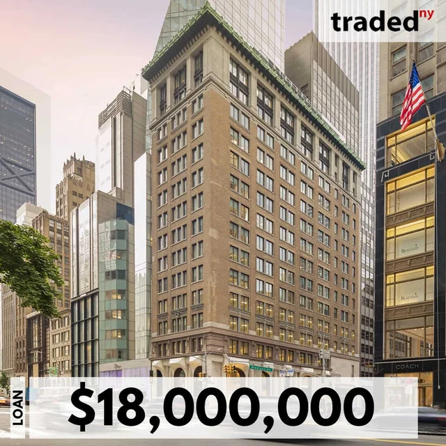 Solil Management Secures $18M Refinancing Loan For Office Building On Madison Avenue