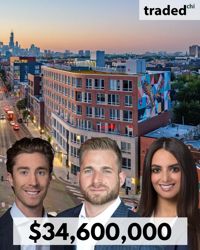CEDARst Acquires Multifamily Asset From CRG In Chicago For $34.6M With Brokers Jack Maloney, Brad Smith & Anna Lovell