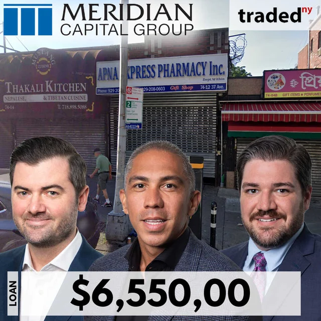 Meridian Capital Group Facilitates $6.55M Retail Refinance Loan In Jackson Heights, Queens