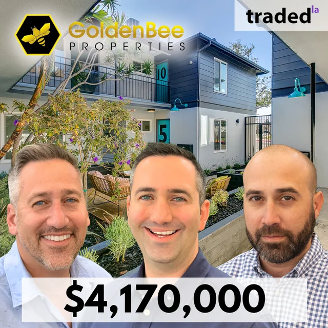 Golden Bee Properties Sells 10-Unit Multifamily Property In Inglewood For $4.17M
