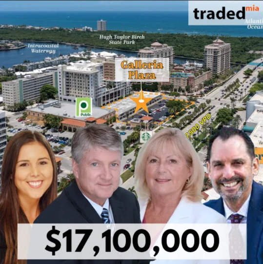 Shawnick Galleria LLC Acquires Retail Property In Fort Lauderdale For $17.1M