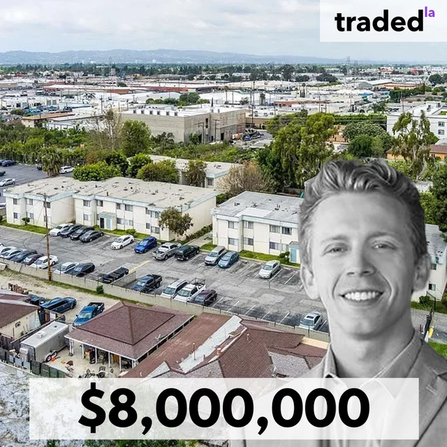 40-Unit Multifamily Property Sold For $8 Million In North Hollywood Brokered By Maxwell Brown