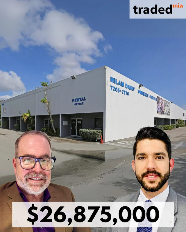 Eugenio Cofe Acquires Industrial Property From Prudence Rosenthal In Miami For $26.88M