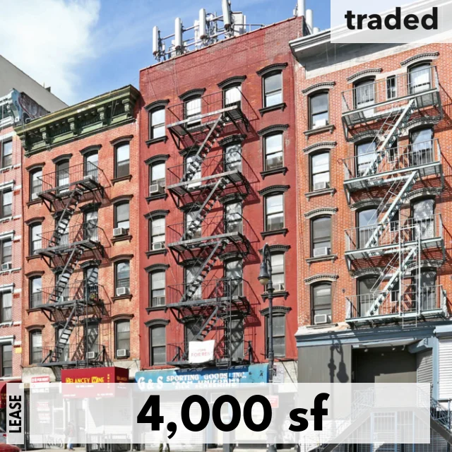Dean Galasso Leases 4000 Square Feet At 43 Essex St New York With Landlord's Rep Max Swerdloff And James Famularo