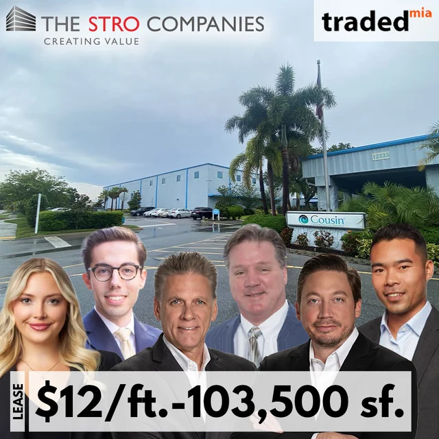 The STRO Companies And KRE Group Lease 12333 Enterprise Boulevard To SMP Nutra