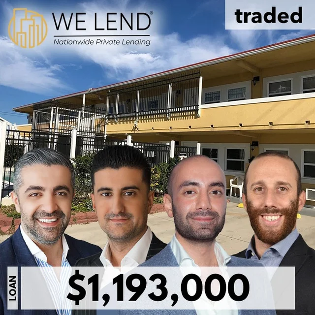 We Lend LLC Provides $1.19M Acquisition Loan For Myrtle Beach Multifamily Property