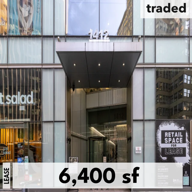 StubHub Leases 6400 Square Feet At 1412 Broadway New York With Tenant's Rep Jesse Wolff JLL