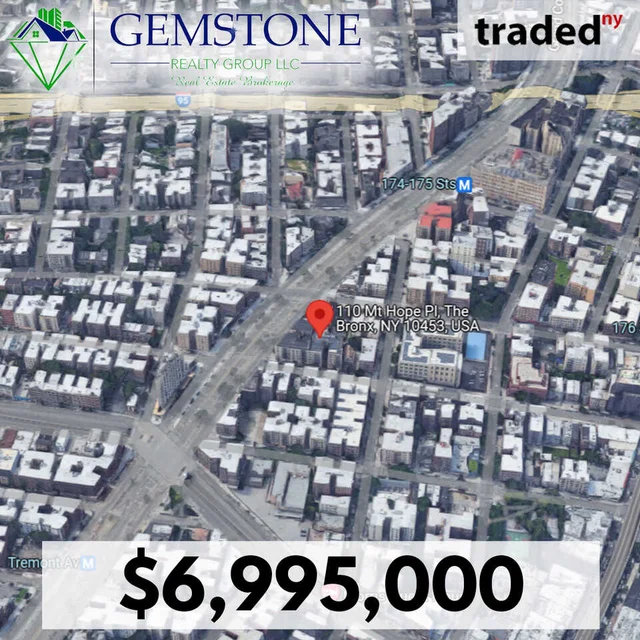 Samuel Hartstein Of Gemstone Realty Group LLC Represents Seller Braun Family In $6.995M Multifamily Sale On Mount Hope Place In New York City