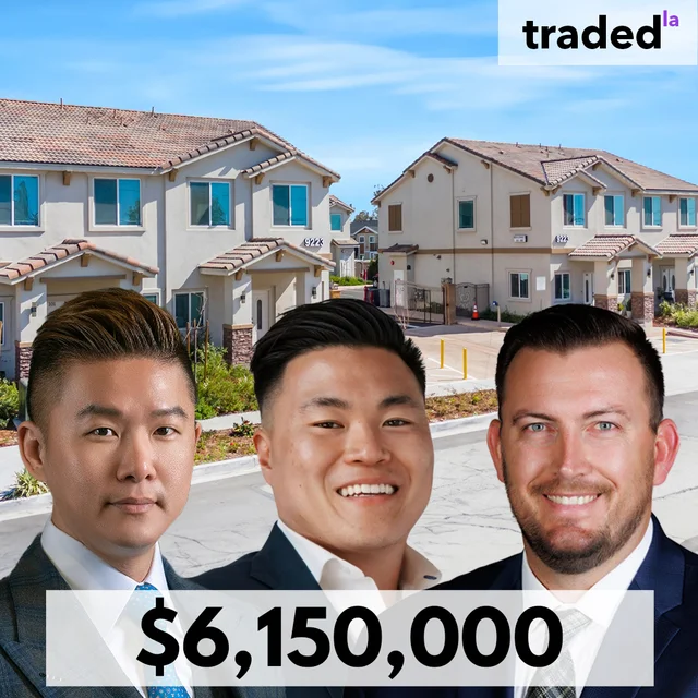 CBRE Brokers Eric Chen Kevin Sin & Blake Torgerson Facilitate $6.15M Multifamily Sale In Fontana