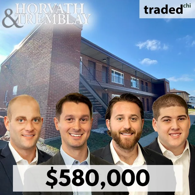 Horvath & Tremblay Brokers Sell Stone Park Multifamily Property For $580K