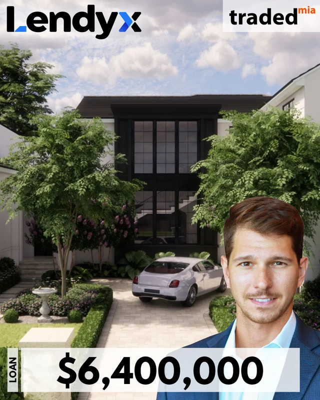 Daniel Taylor Of Lendyx Provides $6.4M Construction Loan For Single Family Project In Miami