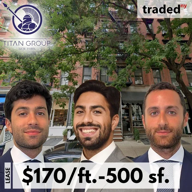 Titan Group New York Facilitates Retail Lease In East Village - 263 East 10th Street