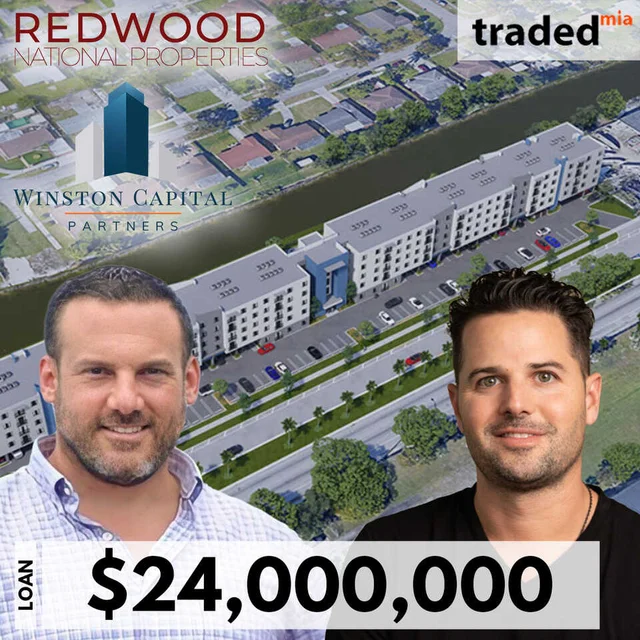 Valley Bank Provides $24M Construction Loan For Redwood Dev Co's Multifamily In Opa Locka