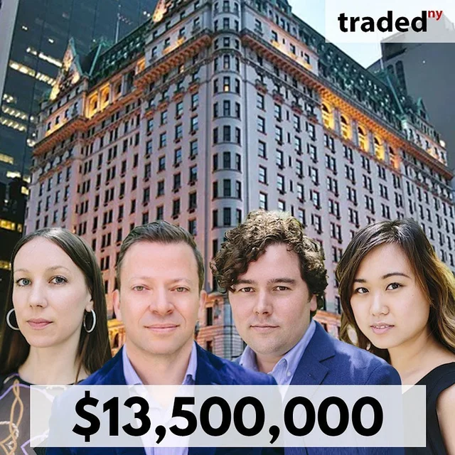 Bronwen Lam, Joshua Wesoky, Chad Longmore &amp; Jung Hi Han Sell Residential Condo At 1 Central Park South For $13.5M