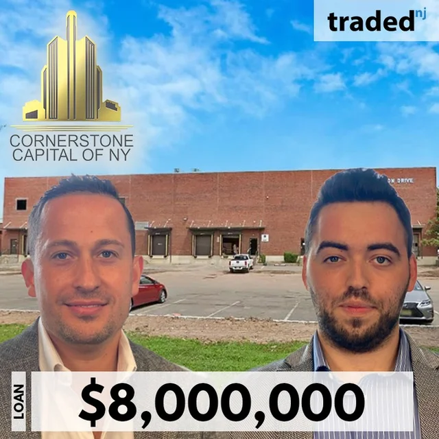 Cornerstone Capital Secures $8M Refinance Loan For Cranford, NJ Industrial Warehouse