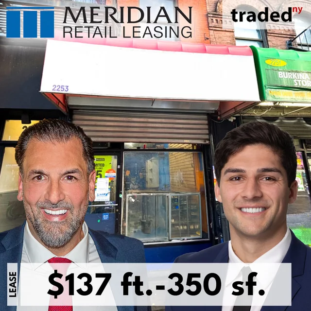 Adam Amsalem Of Black Spruce Management Leases Retail Space To Business Consulting & Management In Harlem