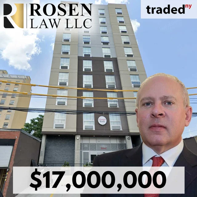 James Juhn & George Baharestani Sell Hotel In Long Island City For $17M With Seller's Attorney Gary Rosen, Esq