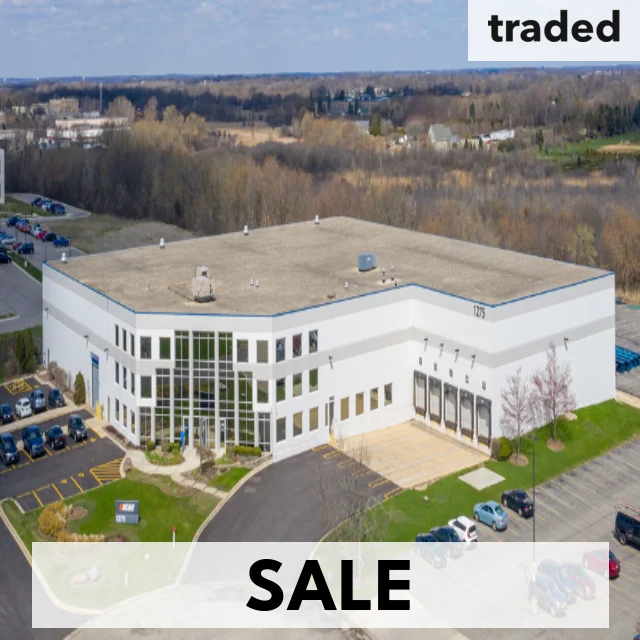 One Liberty Properties Acquires Property At 1275 Karl Ct Wauconda With Seller's Representatives Adam Marshall And Boris Shraybman