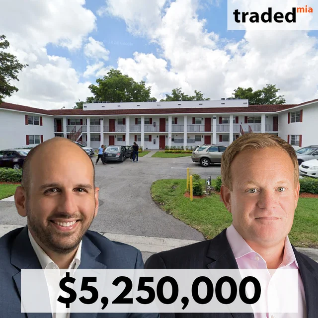Rodolfo Rodriguez-Duret Acquires Coral Springs Multifamily Property From Keith Gould For $5.25M