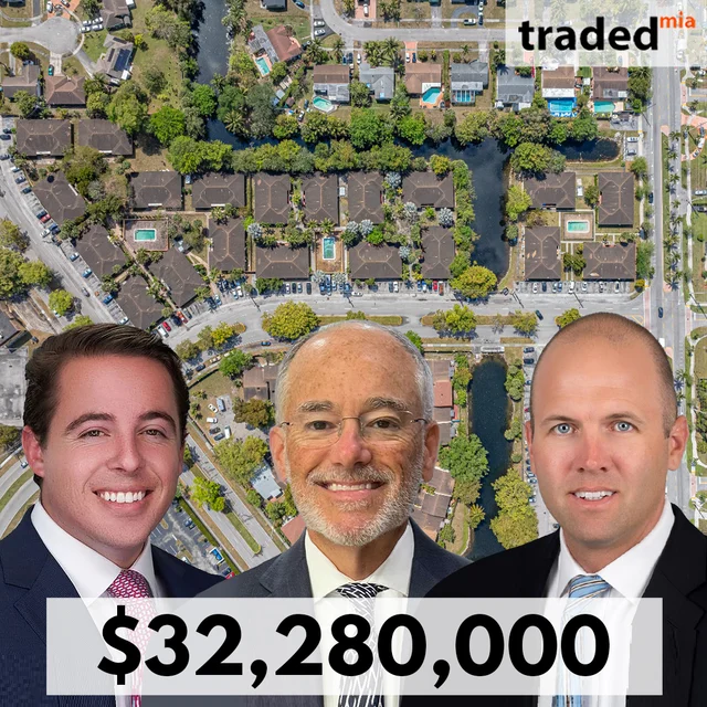 Leon Peisach And Mike Peisach Acquire Sunrise Multifamily Portfolio From Jomy Zacharias For $32.28M