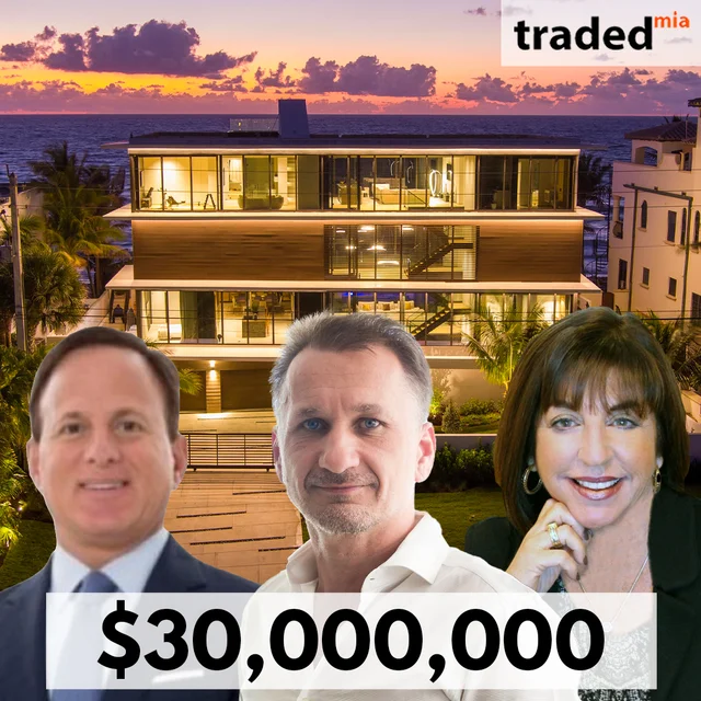 Sabal Development Sells La Plage Villa In Highland Beach For $30M