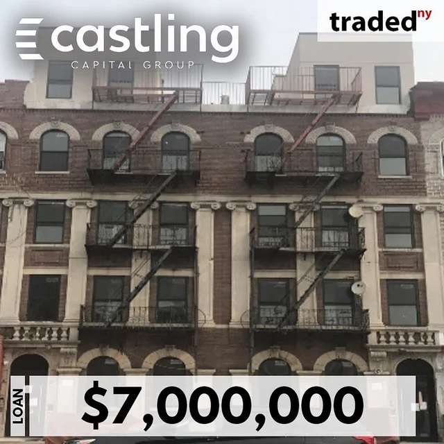 Castling Capital Provides $7M Hard Money Loan For Multifamily Property In Brooklyn