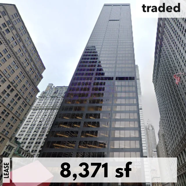 Sirius Group Leases 8371 Square Feet At 140 Broadway New York From Union Investment Represented By Adam Foster