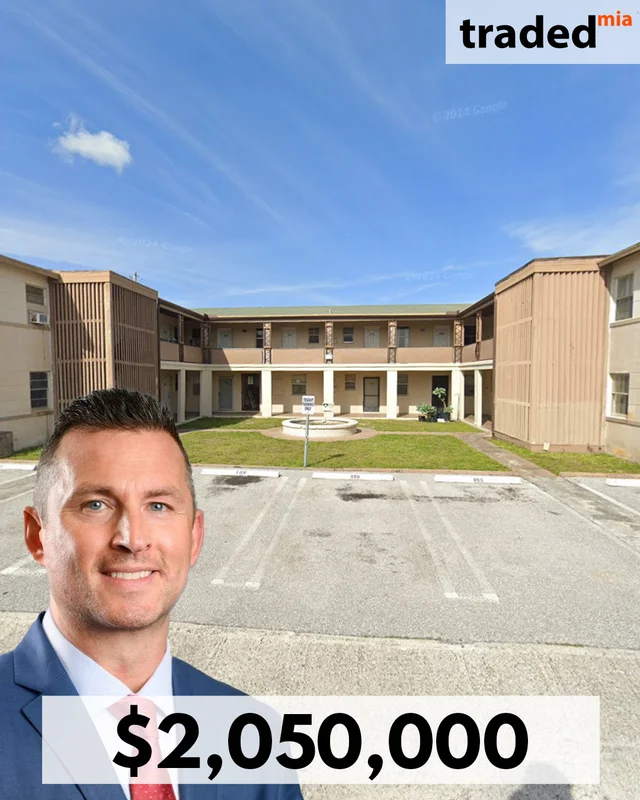 Alexander Herzog Acquires Multifamily Property From Anthony D. Dyett In West Palm Beach For $2.05M