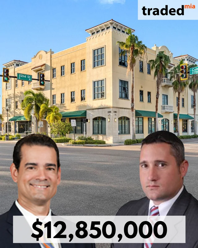 Two Tampa Bay Medical Office Buildings Sold For $12.85M With Seller's Rep Juan Vega