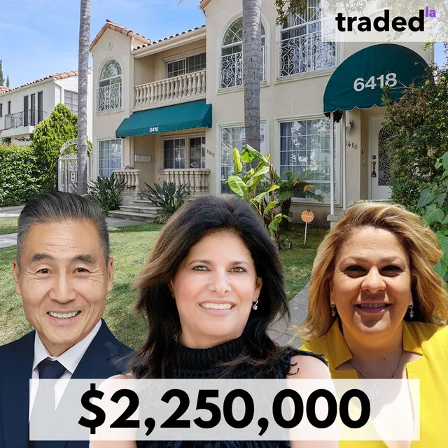 Edward Hong Acquires Beverly Grove Duplex From Farideh Hakimi & Juliet Shoham For $2,250,000