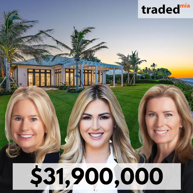 North Palm Beach Oceanfront Home Sold For $31.9M By Buyer Rep Stephanie Muzzillo