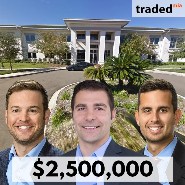 JWB Real Estate Capital Acquires Office Property In Jacksonville For $2.5M