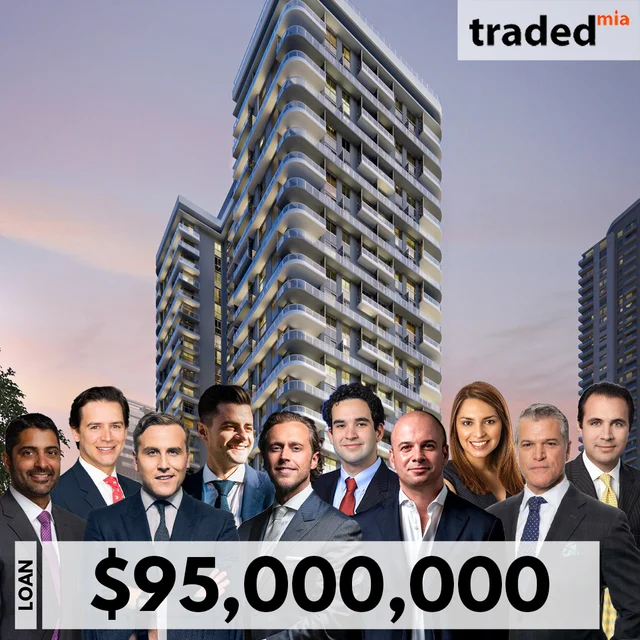 David Arditi And Nitin Motwani Secure $95M Construction Loan For Miami Development Site