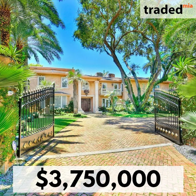 Juan R Deangulo Acquires Single Family Home In Miami, FL For $3.75M