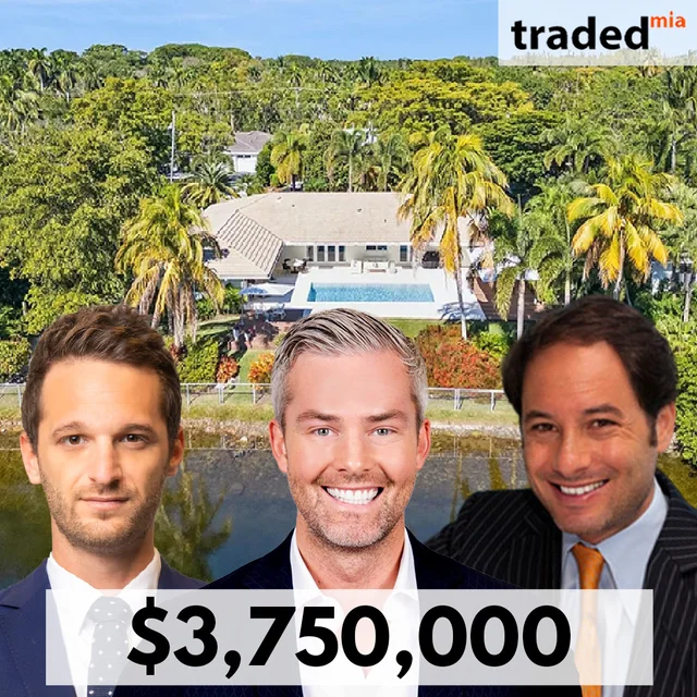 Scott Porter And Ryan Serhant Of Serhant Represent Buyer In Sale Of Coral Gables Home For $3.75M