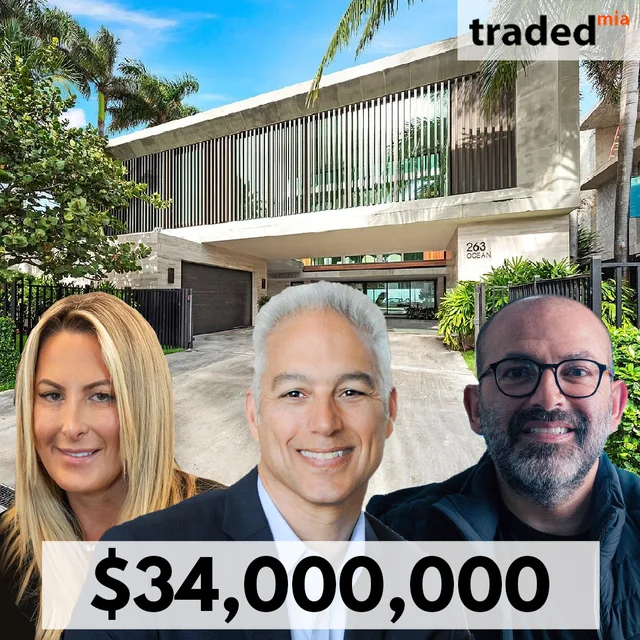Daniel Gonzalez Purchases Oceanfront Estate In Golden Beach For $34 Million From Samuel Ohev-Zion