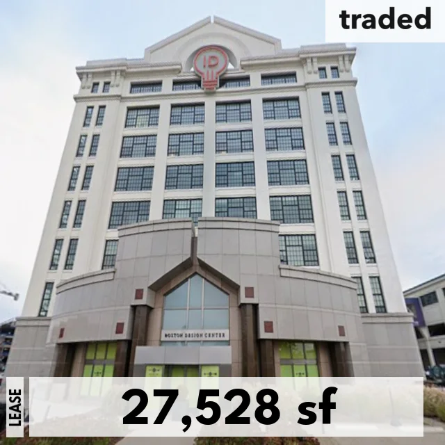 Living Proof Leases 27,528 Square Feet At 1 Design Center Pl Boston With Landlord Jamestown