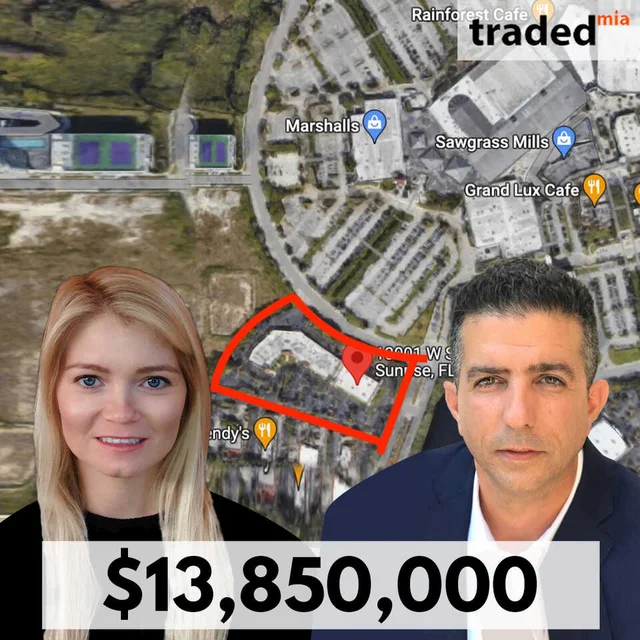 Harvest International Acquires Retail Property In Sunrise For $13.85M