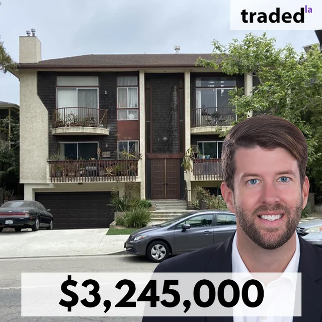 Rob Renshaw Represents Buyer In $3.2M Venice Multifamily Sale