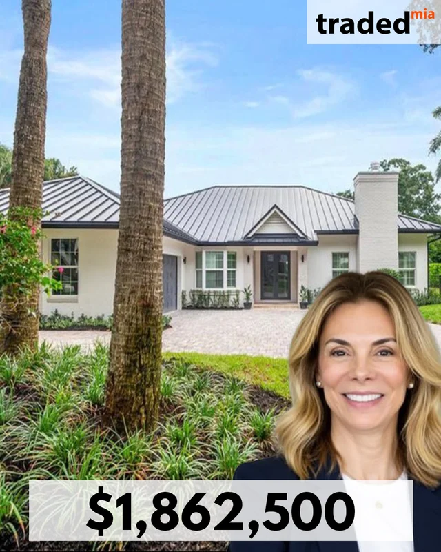 Cecilia Hinojosa Of Douglas Elliman Represents Buyer In Sale Of Tequesta Single Family For $1,862,500