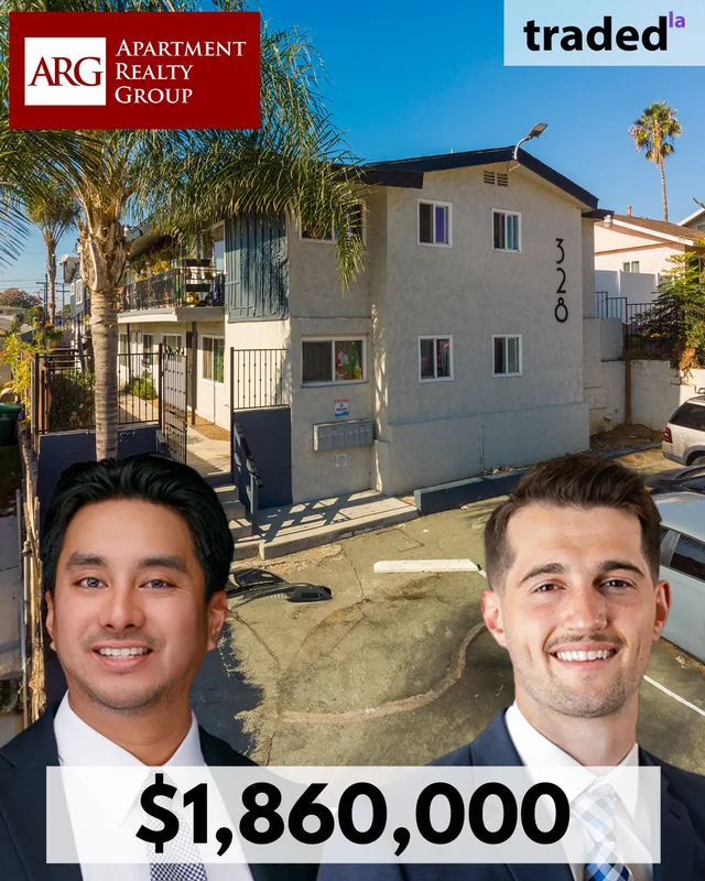 Jordan Concepcion And Caleb Mancini Of Apartment Realty Group Sell San Diego Multifamily For $1.86M